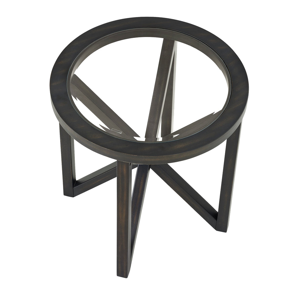 Modern simple glass coffee table, tempered glass coffee table solid