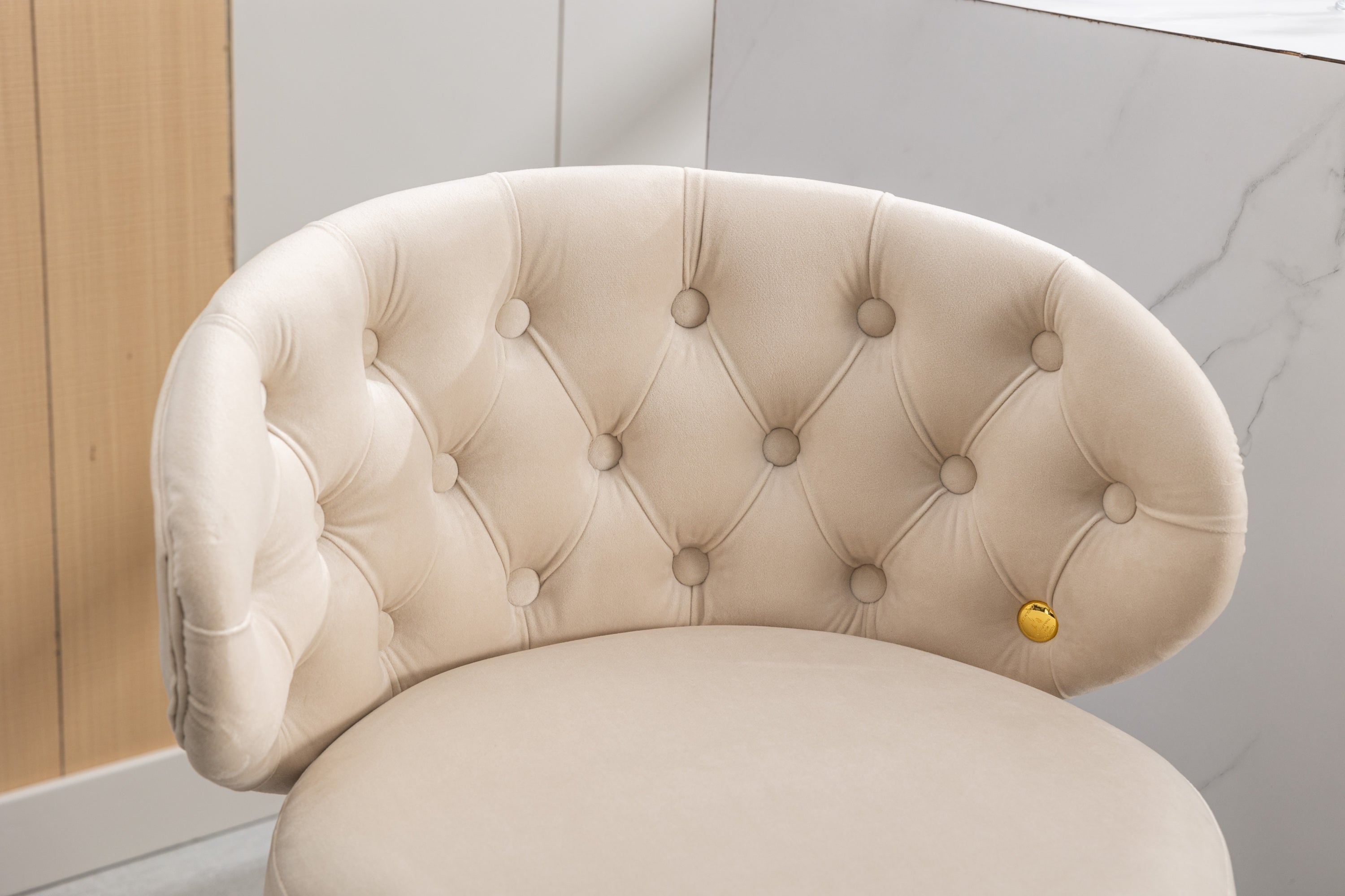 Counter Height Bar Stools Set of 2 for Kitchen Counter Solid Wood Legs