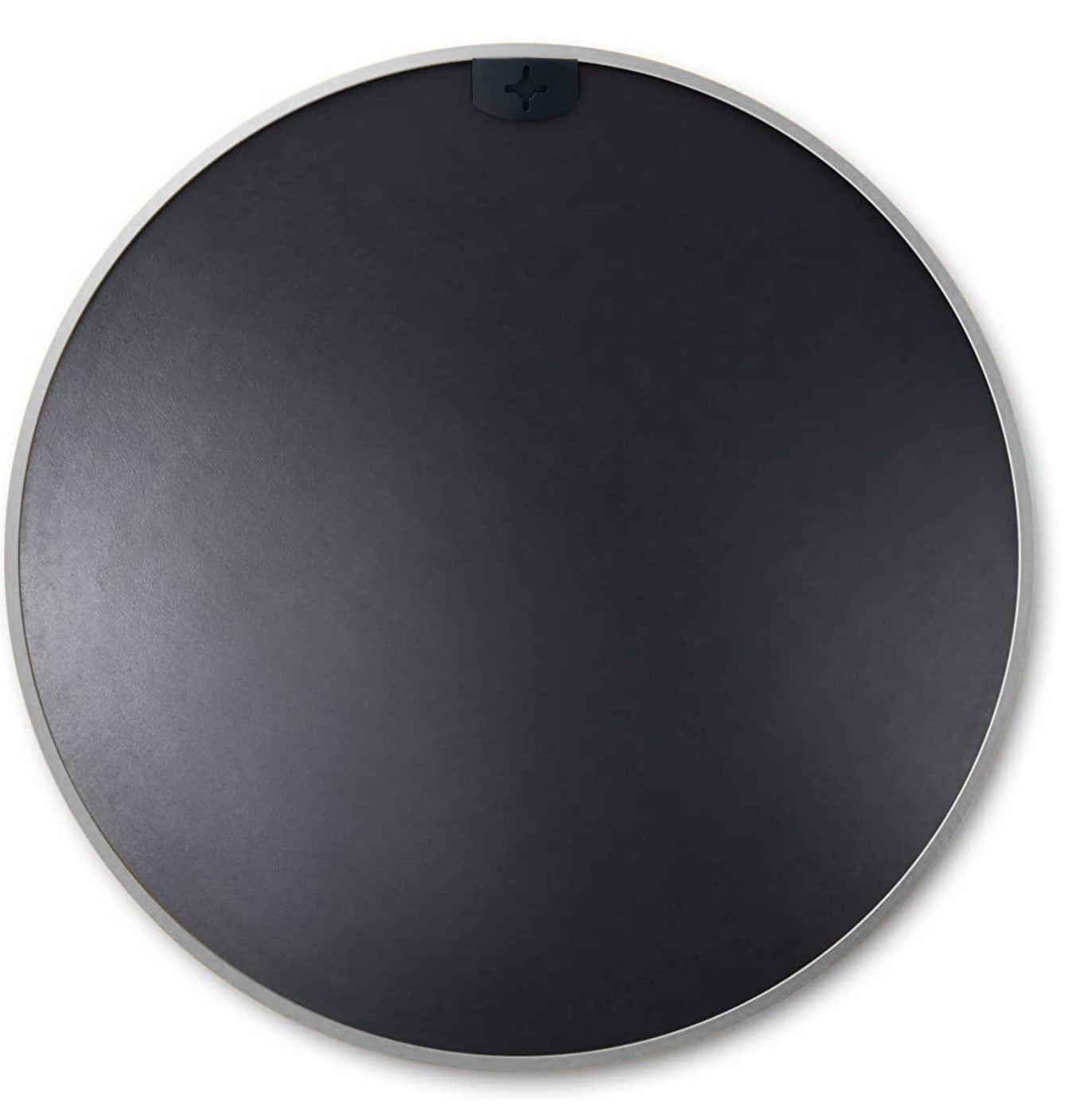 36 Inch Silver Metal Framed Round Bathrrom Mirror for Wall