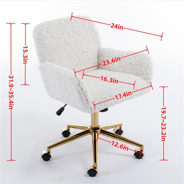 Furniture Office Chairs, Adjustable Desk Chairs, Swivel Office Chairs-pink-It Is Forbidden To Sell On The Temu Platform