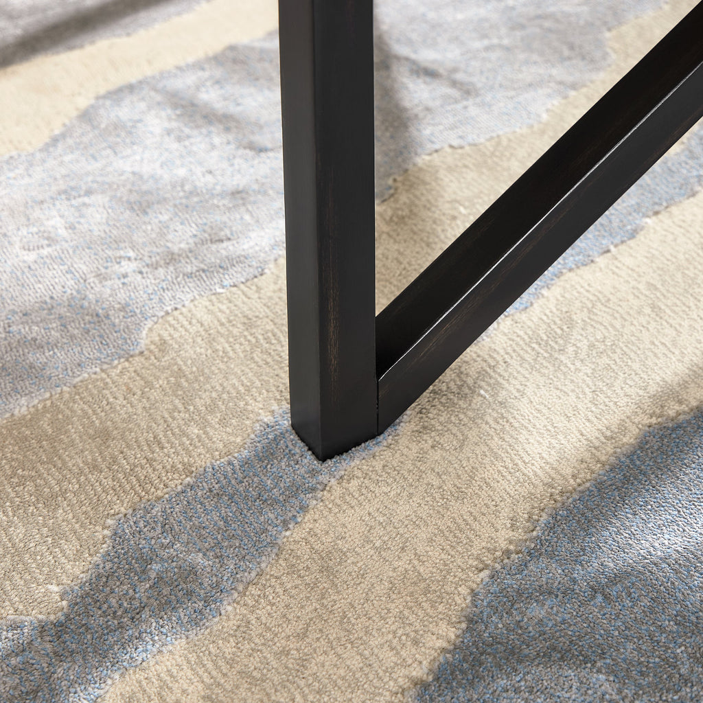 Modern simple glass coffee table, tempered glass coffee table solid