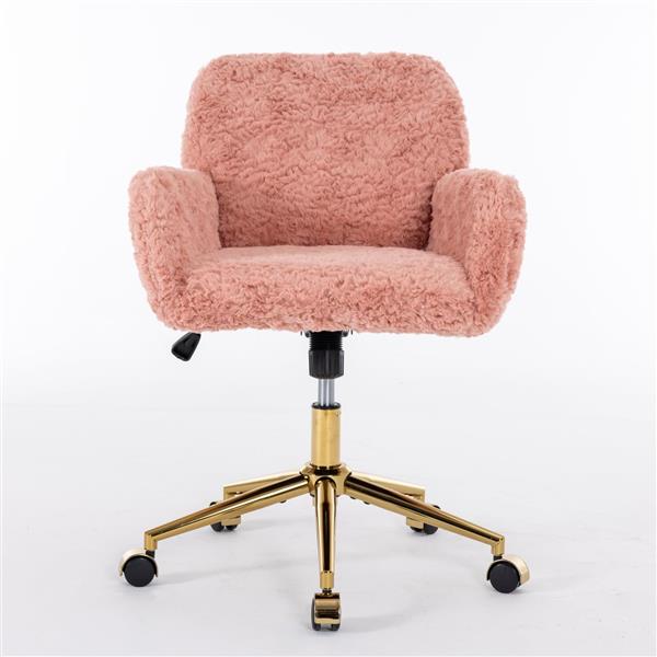 Furniture Office Chairs, Adjustable Desk Chairs, Swivel Office Chairs-pink-It Is Forbidden To Sell On The Temu Platform