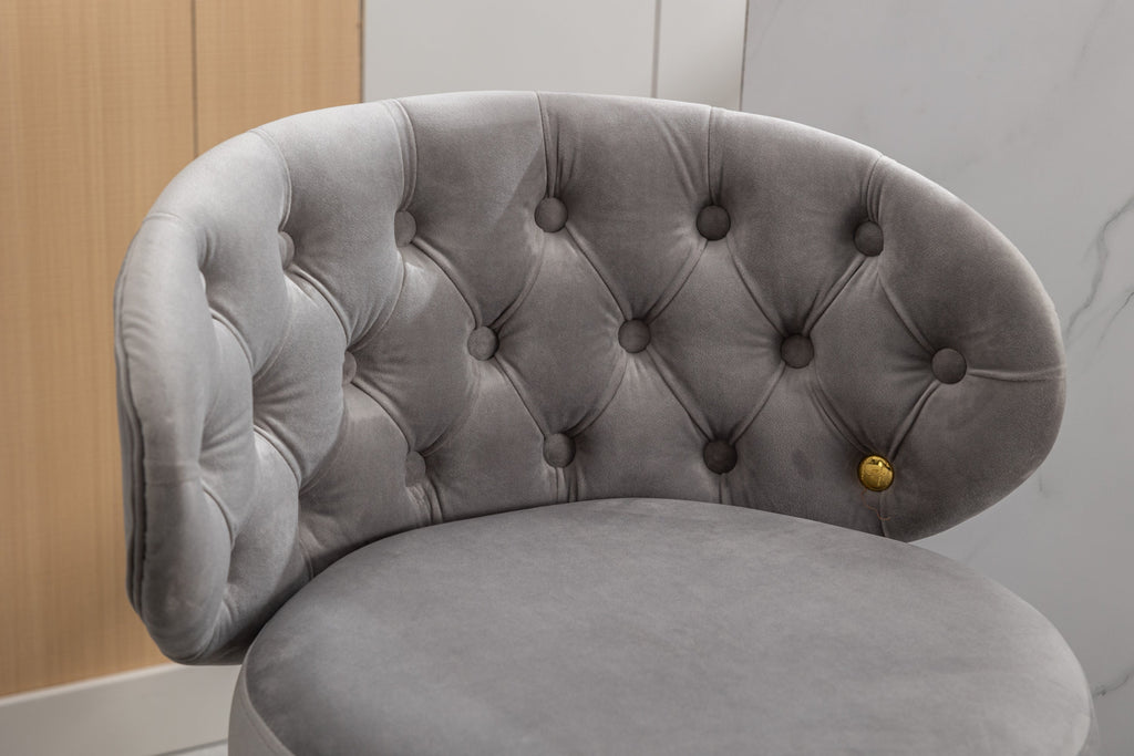 Counter Height Bar Stools Set of 2 for Kitchen Counter Solid Wood Legs