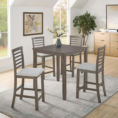 Dining Table, Bar Table and Chairs Set, 5 Piece Dining Table