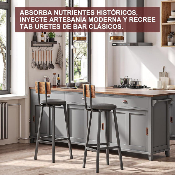 Bar Stool 2-piece Set - Prohibited From Sale In Temu And Not Shipped On Weekends