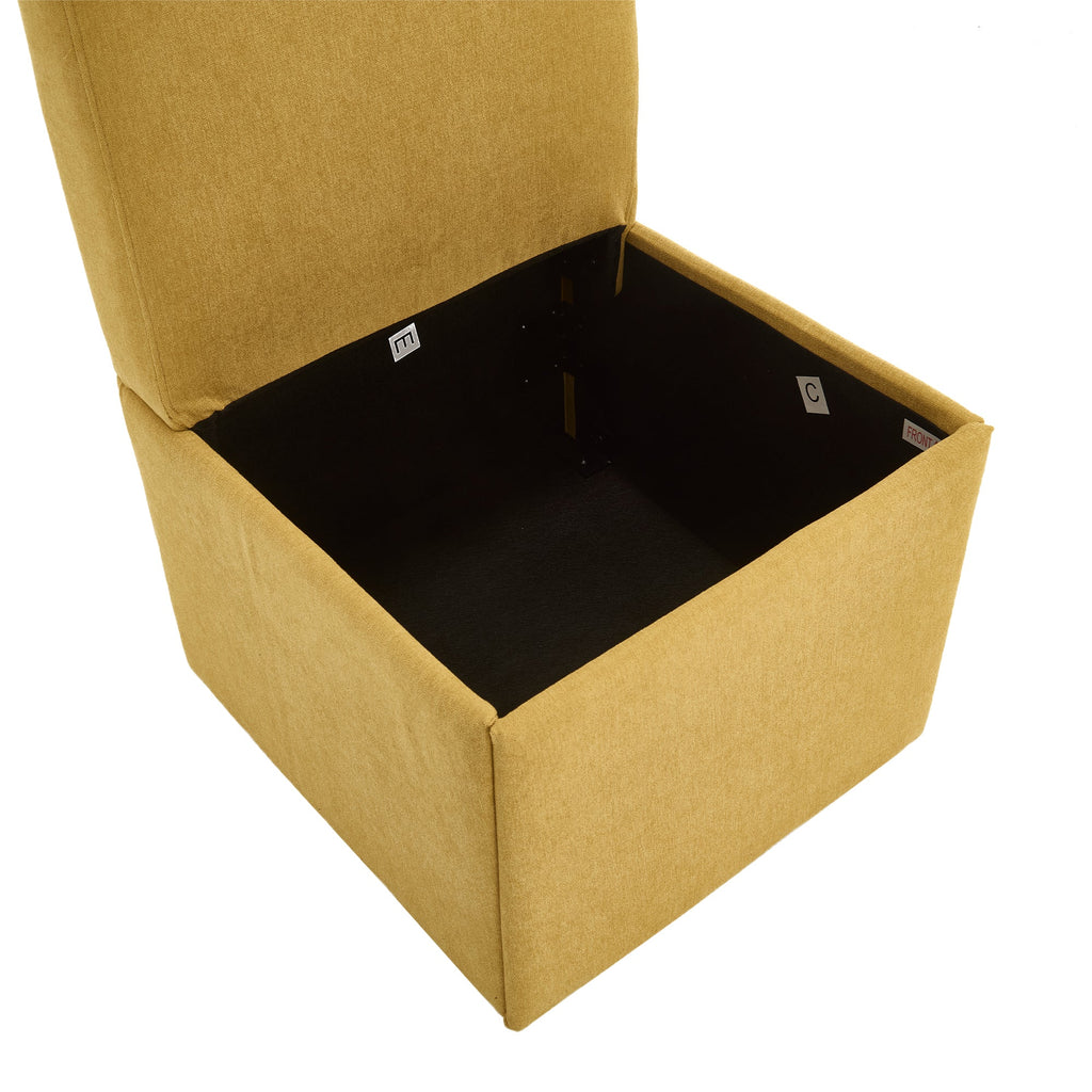 360 Degree Swivel Upholstered Dining Chairs Set of 2 Swivel Dining