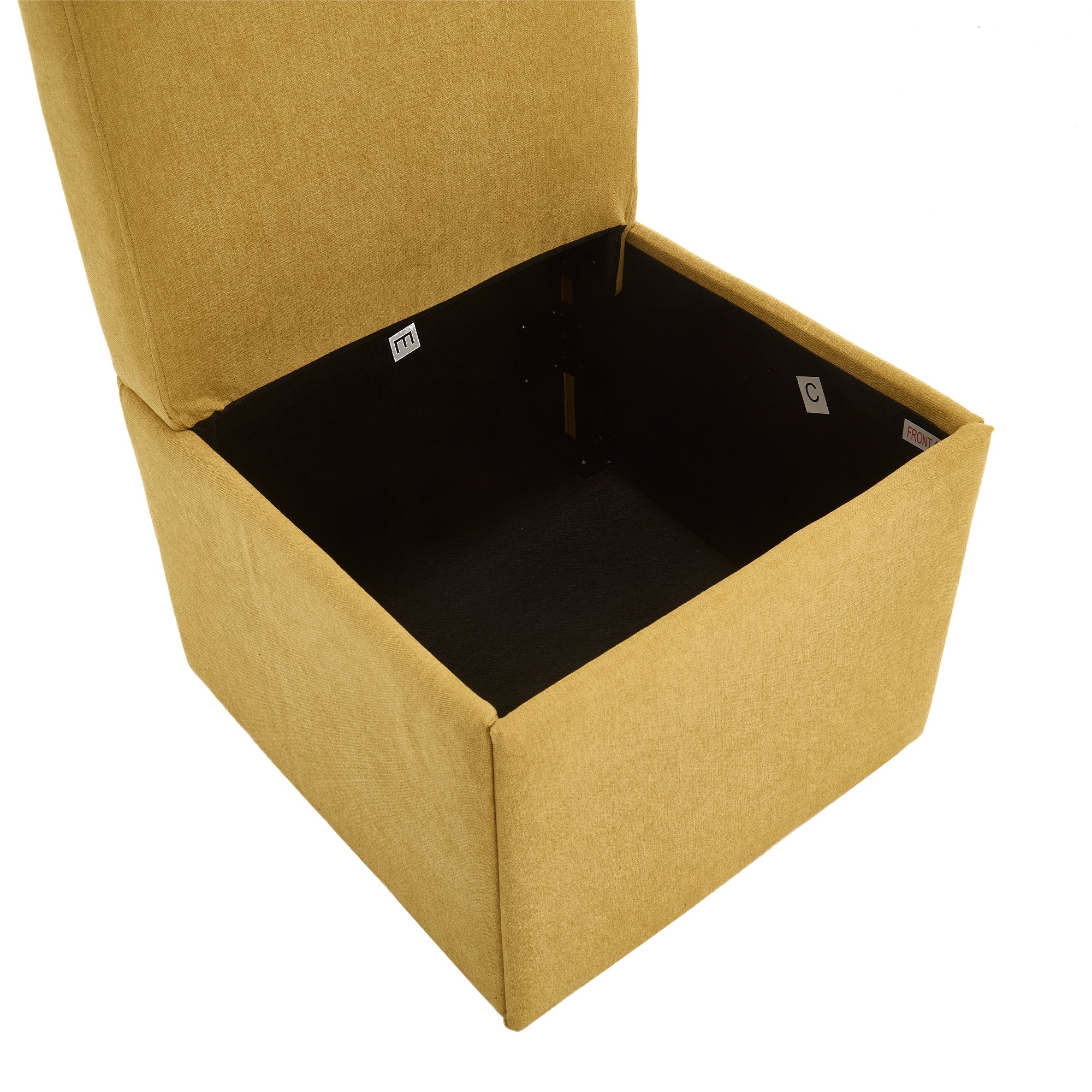 360 Degree Swivel Upholstered Dining Chairs Set of 2 Swivel Dining