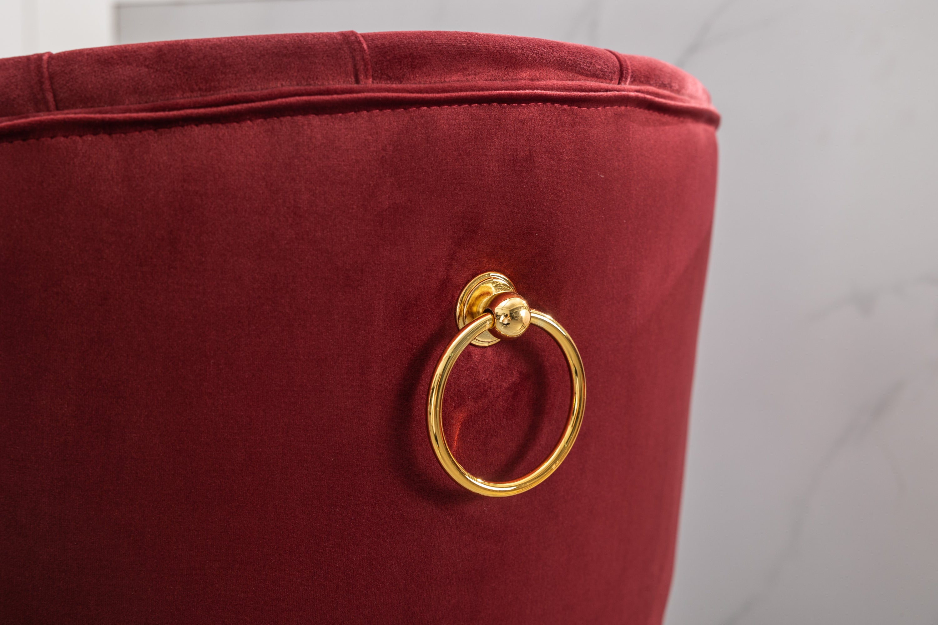 Counter Height Bar Stools Set of 2 for Kitchen Counter Solid Wood Legs