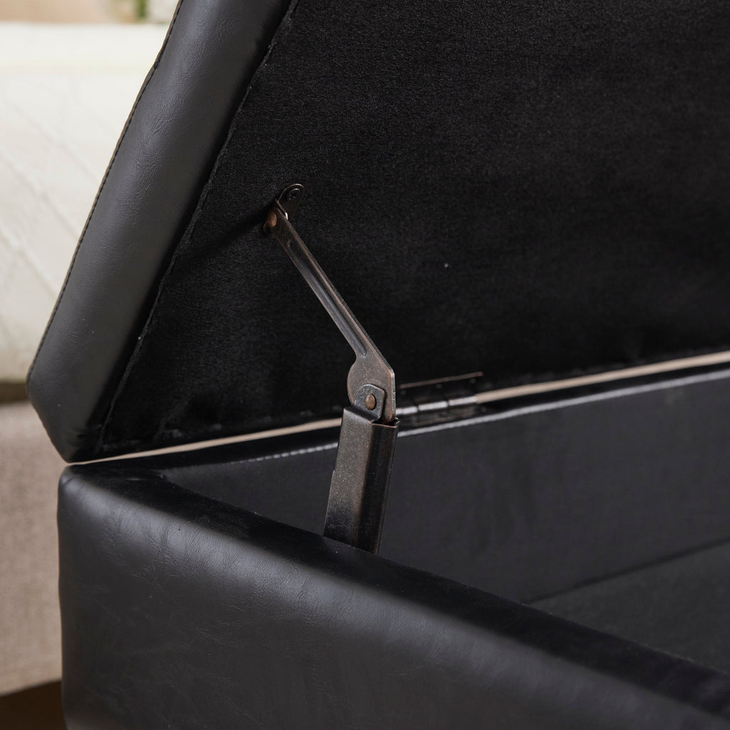 Teddy wool fabric, solid wood feet for solid weighing, and bed end