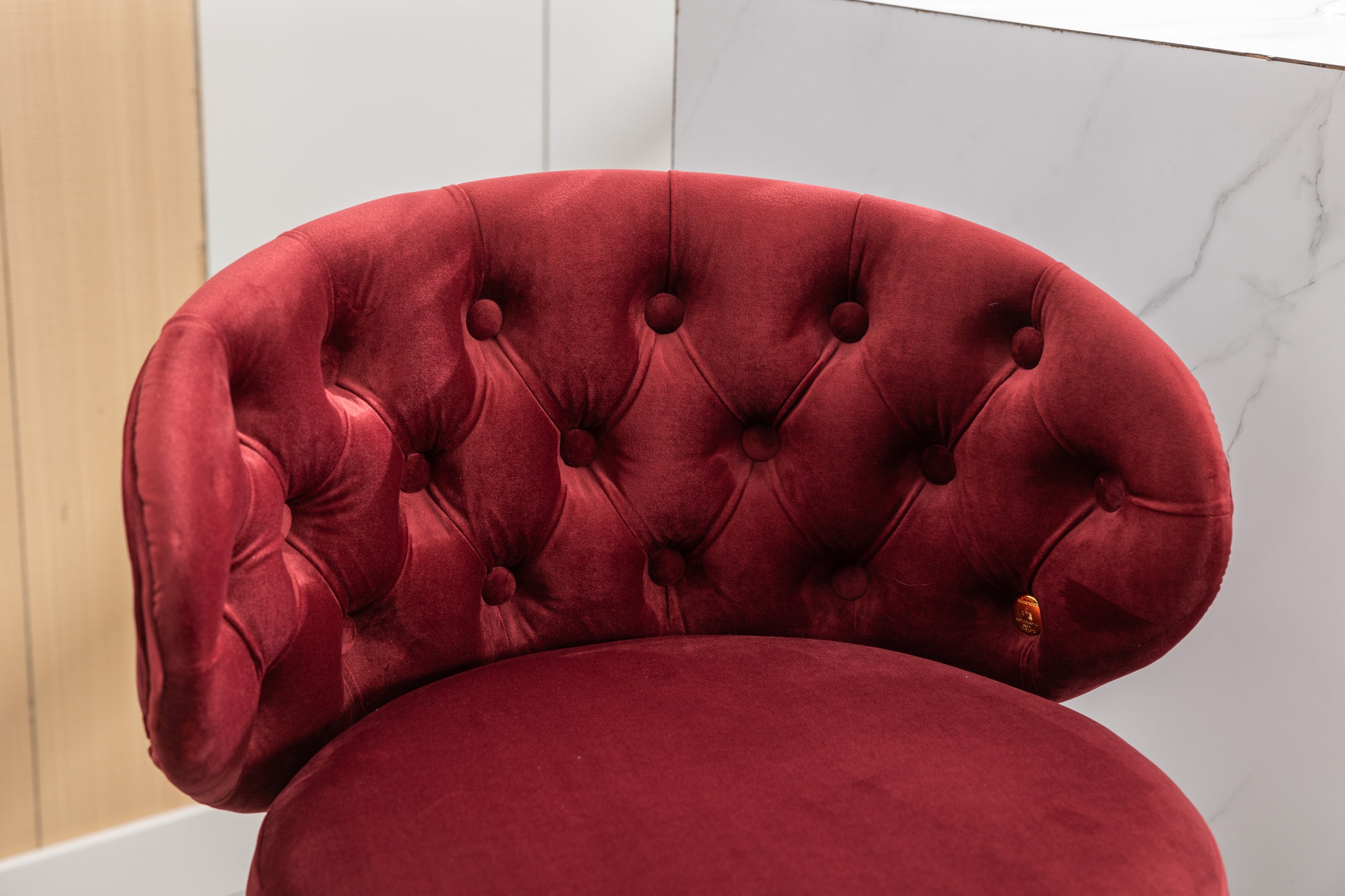 Counter Height Bar Stools Set of 2 for Kitchen Counter Solid Wood Legs