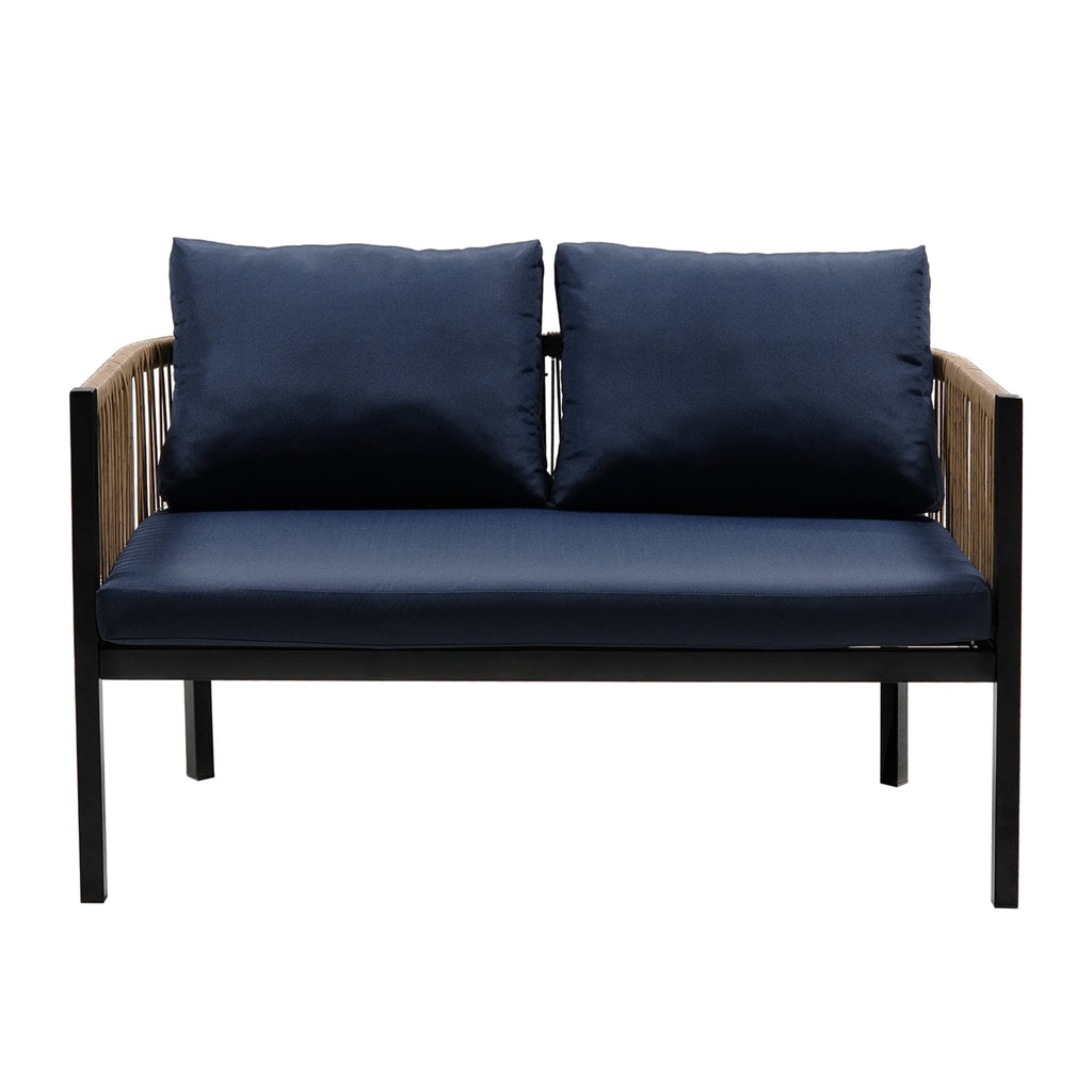 Multi-person Outdoor Sofa Combination with A Table, Suitable for