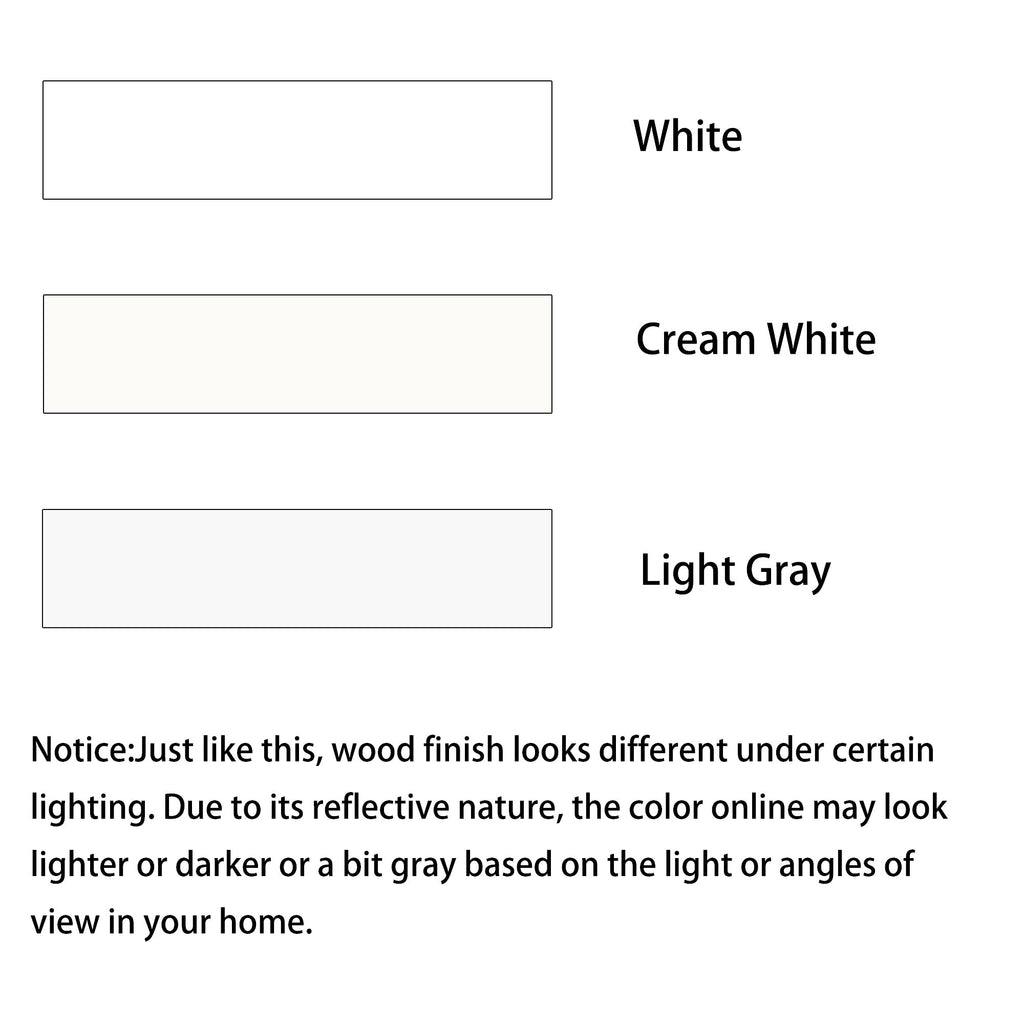 Mid-Century Solid Wood 5-Piece Round Dining Table Set, Kitchen Table
