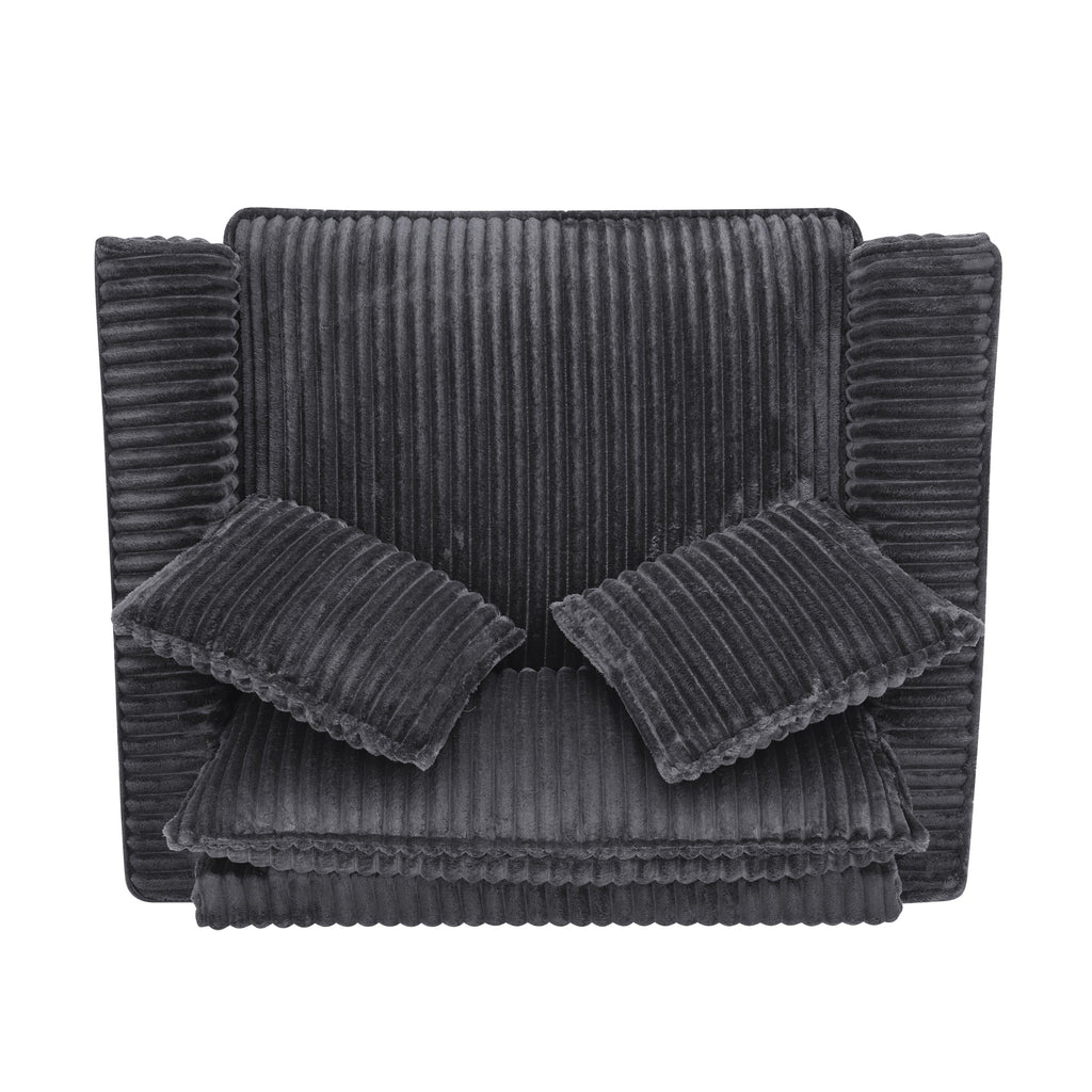 Lazy sofa chair, comfortable single-person sofa chair, with a backrest
